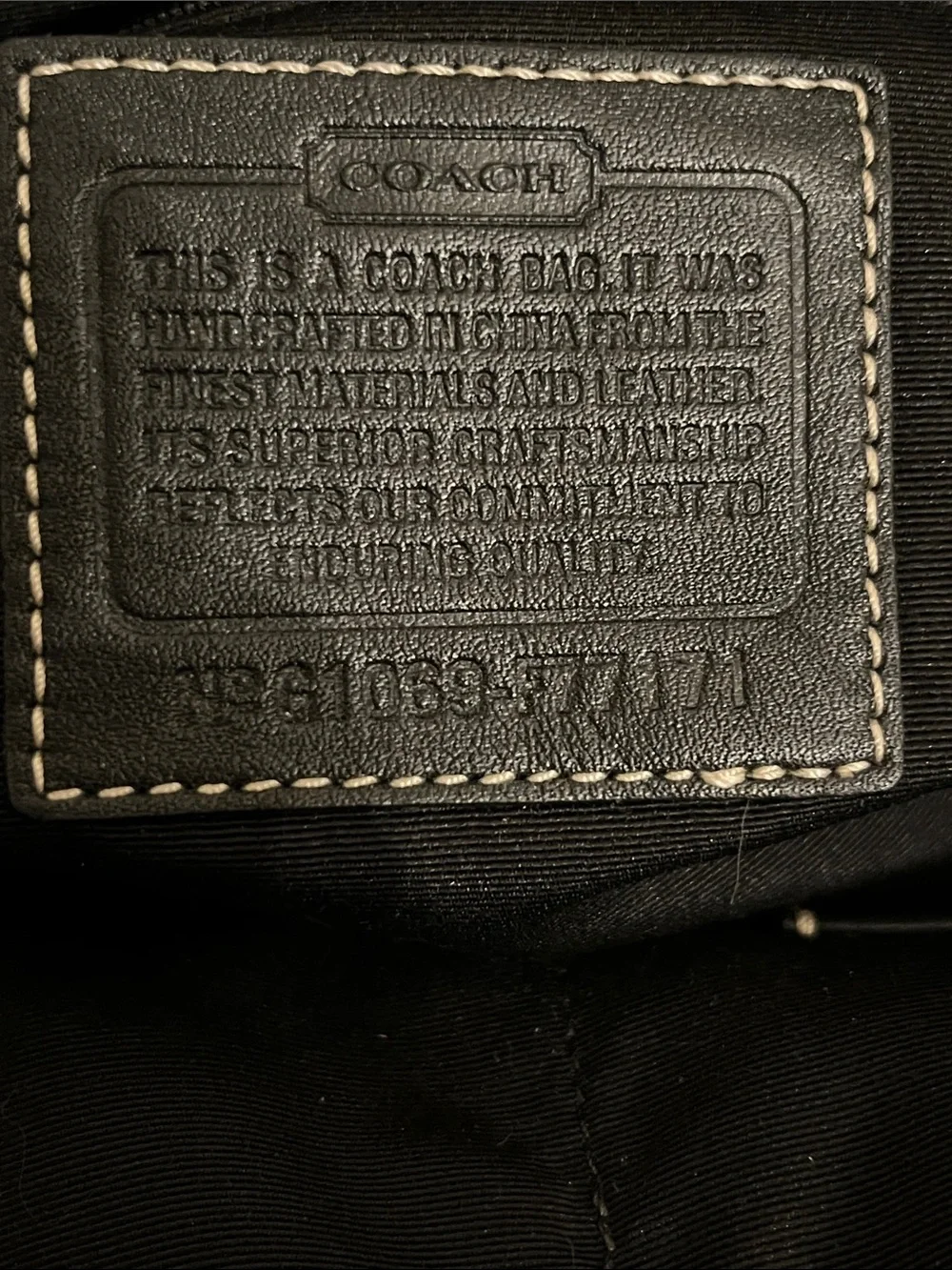 Coach Backpack in Black & Gray Signature Print F77171